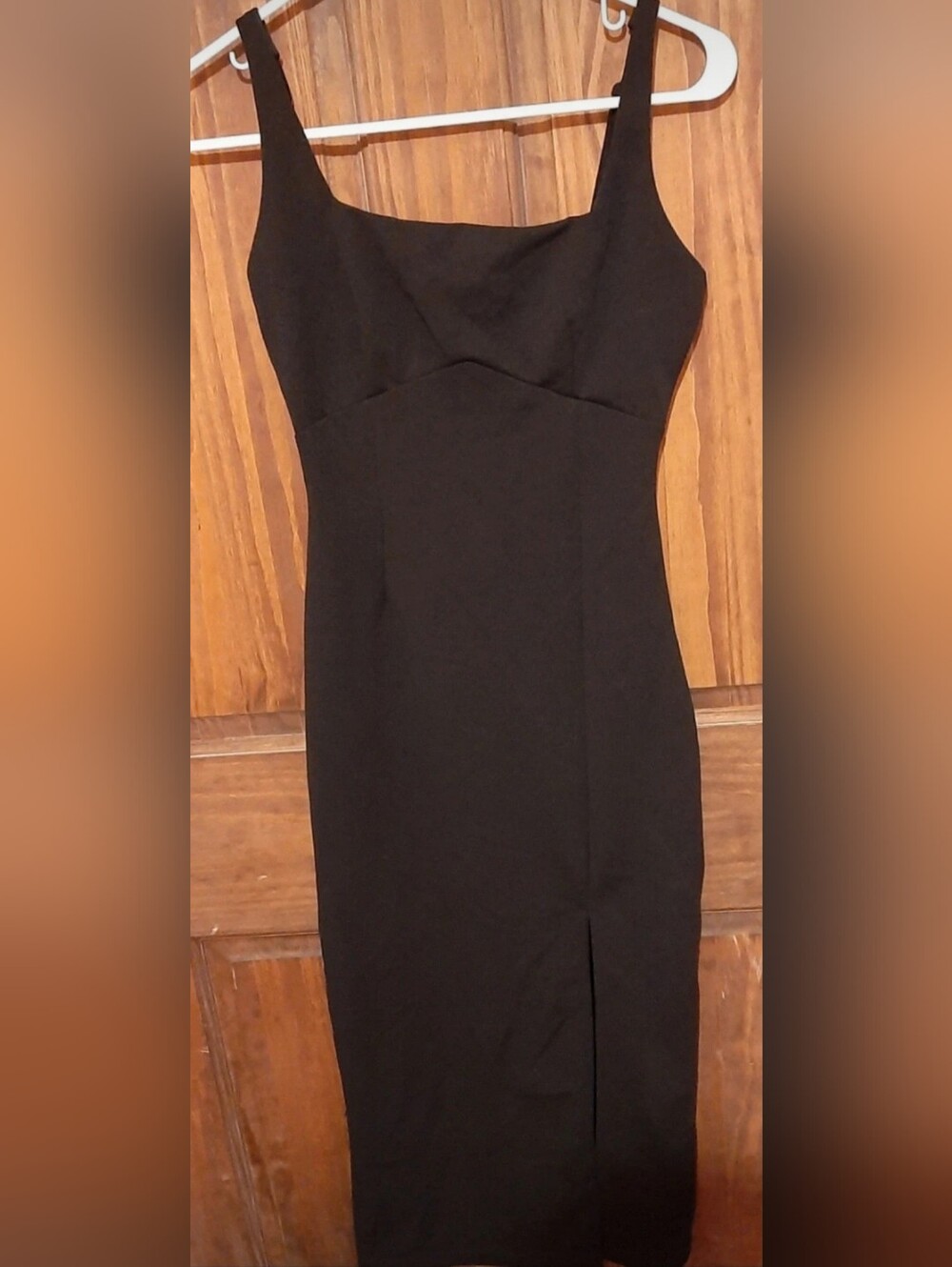 Hello Molly Black Strapless Dress "Leave The Light On" 4 Small